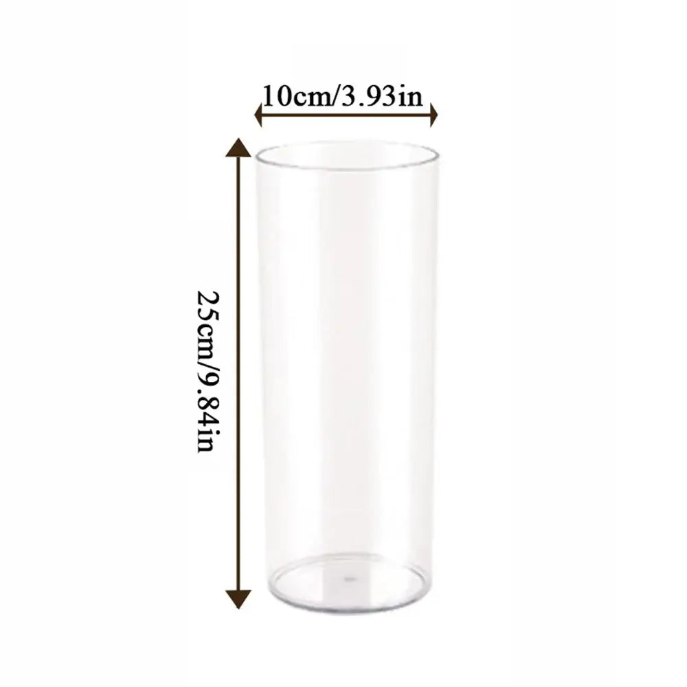 DecorBites™ Shatterproof Clear Acrylic Flower Vase