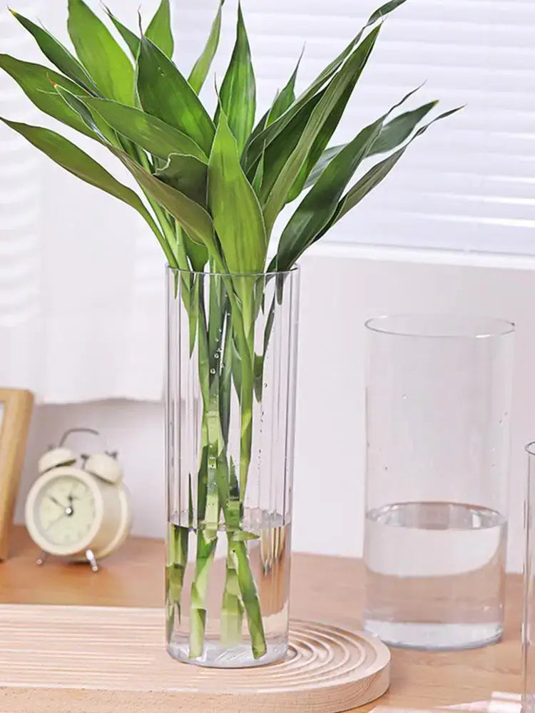 DecorBites™ Shatterproof Clear Acrylic Flower Vase
