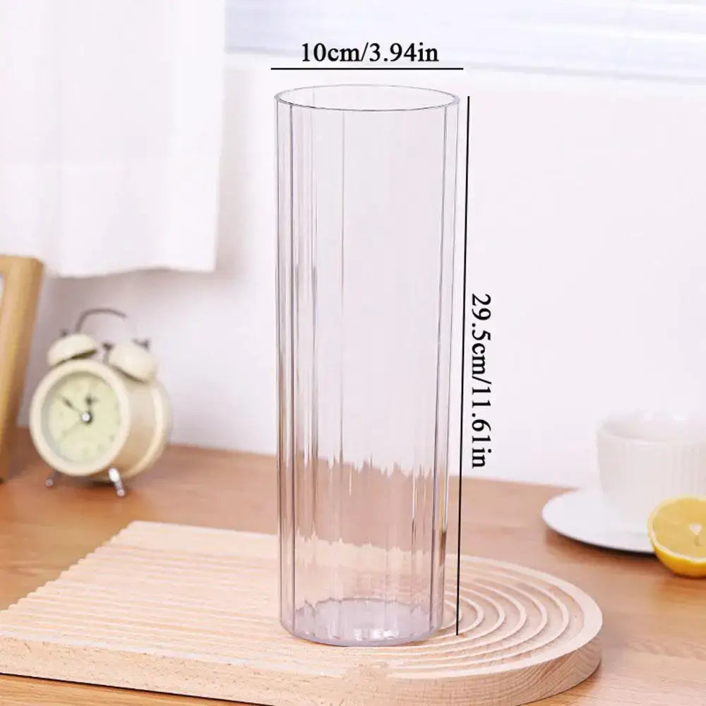 DecorBites™ Shatterproof Clear Acrylic Flower Vase