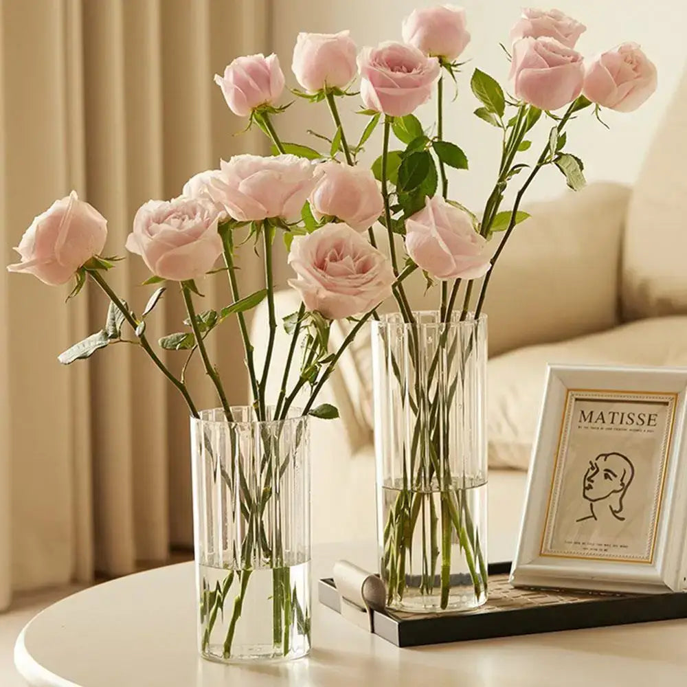 DecorBites™ Shatterproof Clear Acrylic Flower Vase