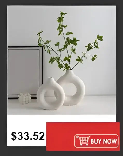 DecorBites™ Shatterproof Clear Acrylic Flower Vase