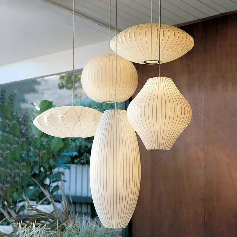 DecorBites™ Silk LED Pendant Lamp - Modern Designer Lighting