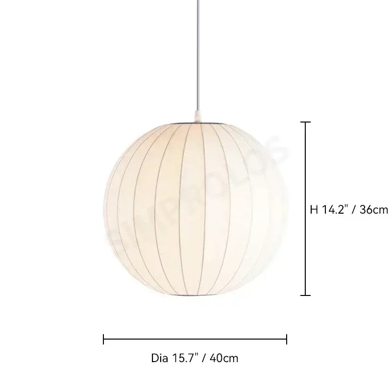 DecorBites™ Silk LED Pendant Lamp - Modern Designer Lighting