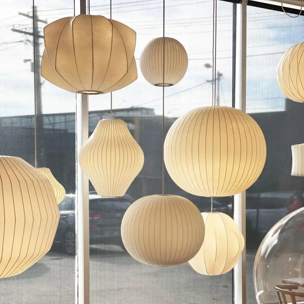 DecorBites™ Silk LED Pendant Lamp - Modern Designer Lighting