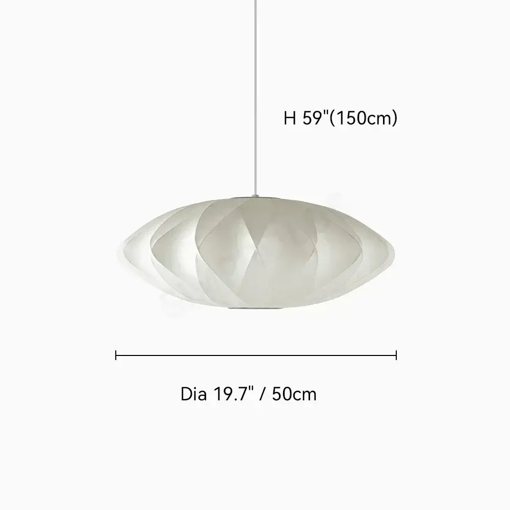 DecorBites™ Silk LED Pendant Lamp - Modern Designer Lighting
