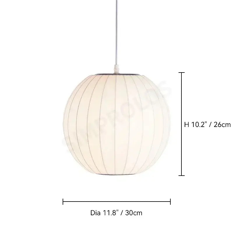 DecorBites™ Silk LED Pendant Lamp - Modern Designer Lighting