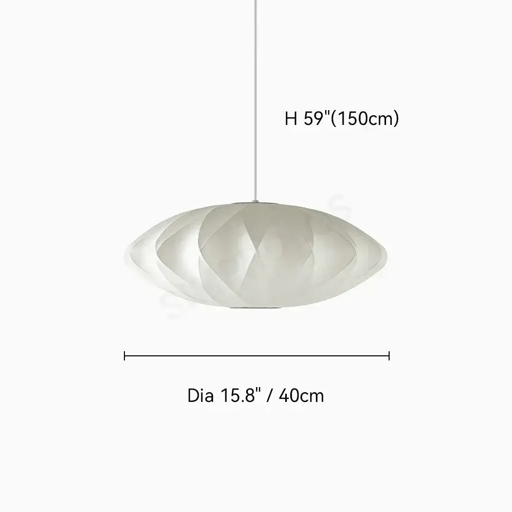 DecorBites™ Silk LED Pendant Lamp - Modern Designer Lighting