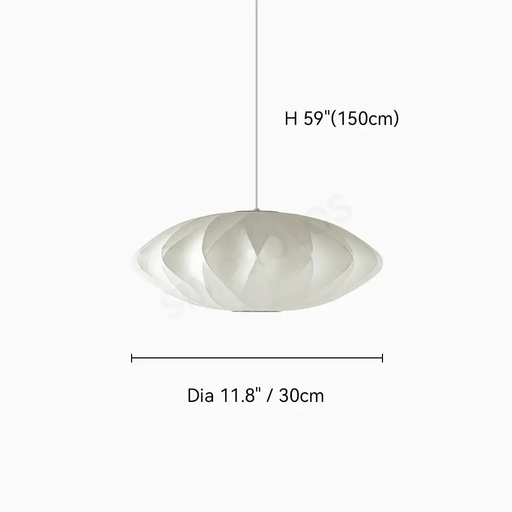 DecorBites™ Silk LED Pendant Lamp - Modern Designer Lighting