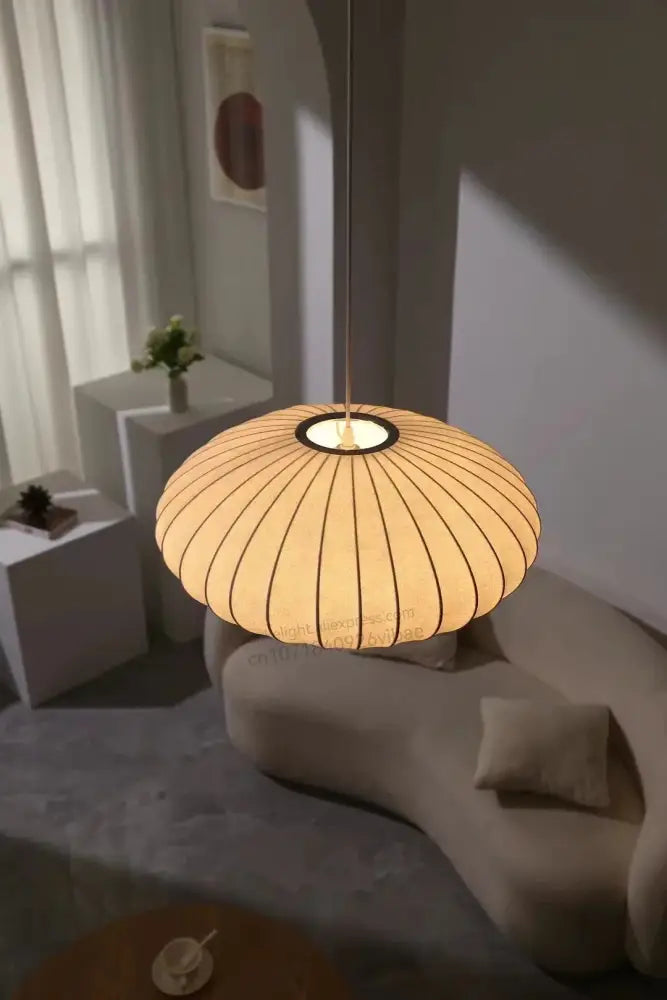 DecorBites™ Silk LED Pendant Lamp - Modern Designer Lighting