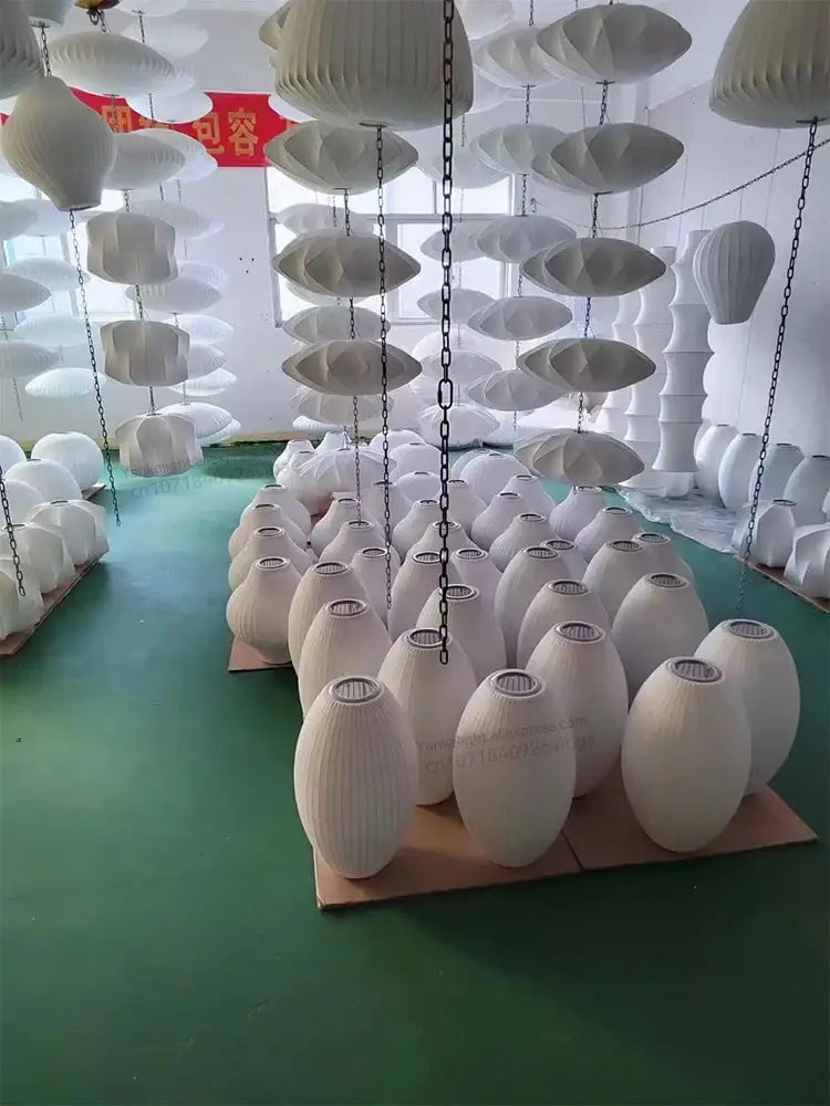 DecorBites™ Silk LED Pendant Lamp - Modern Designer Lighting