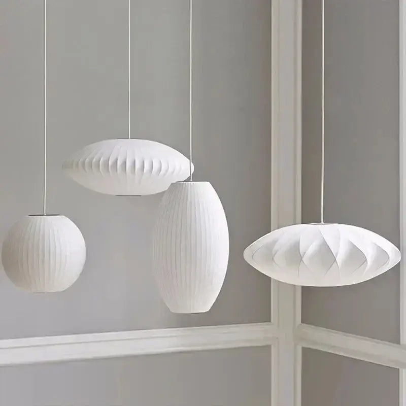DecorBites™ Silk LED Pendant Lamp - Modern Designer Lighting