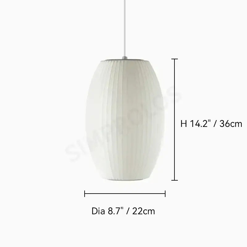 DecorBites™ Silk LED Pendant Lamp - Modern Designer Lighting