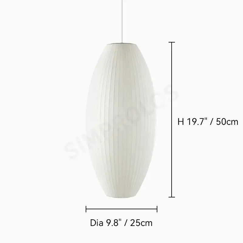 DecorBites™ Silk LED Pendant Lamp - Modern Designer Lighting
