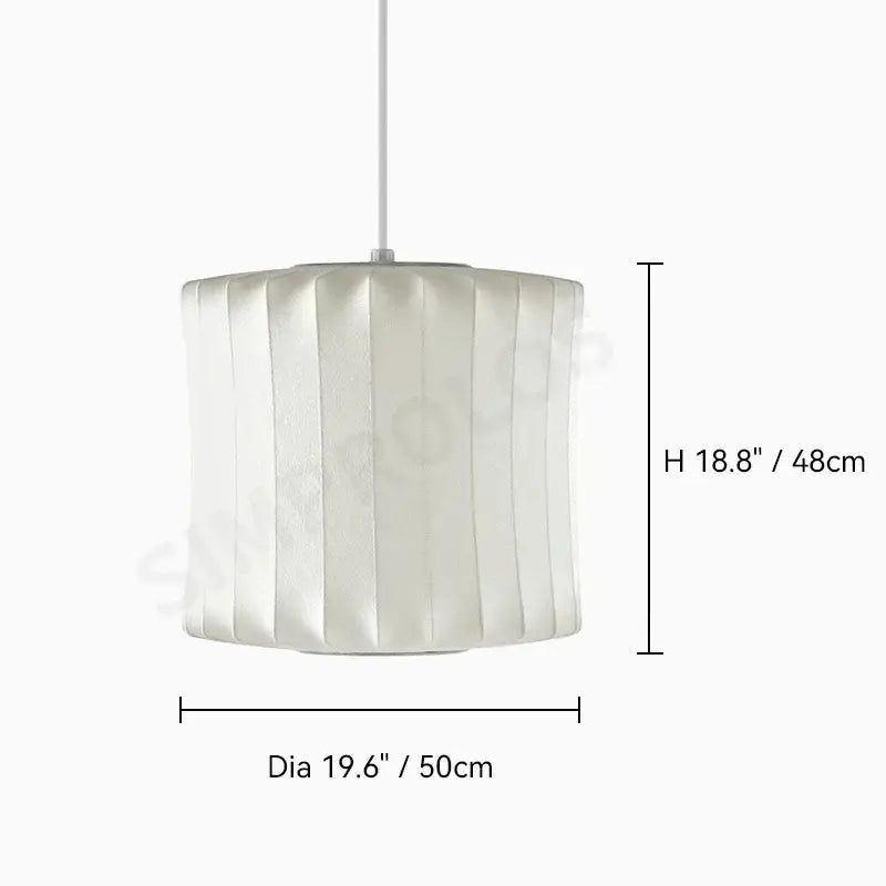 DecorBites™ Silk LED Pendant Lamp - Modern Designer Lighting