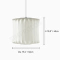 DecorBites™ Silk LED Pendant Lamp - Modern Designer Lighting