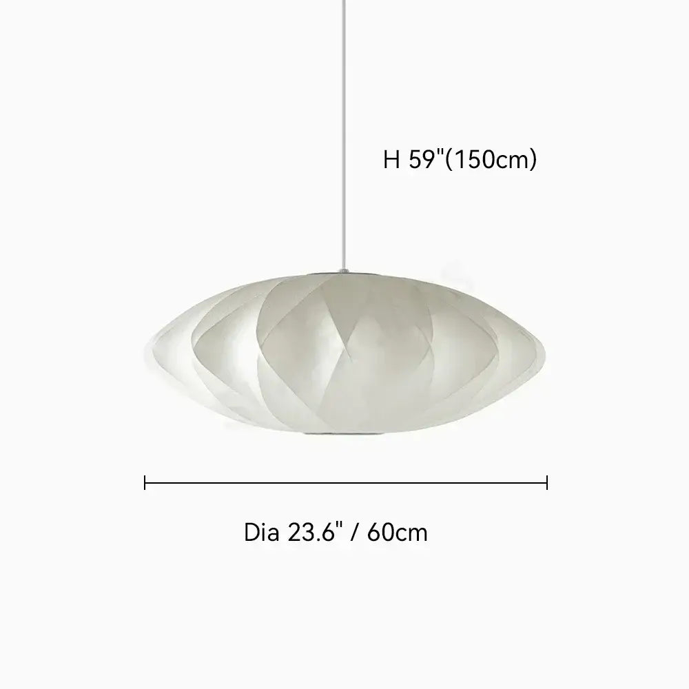 DecorBites™ Silk LED Pendant Lamp - Modern Designer Lighting