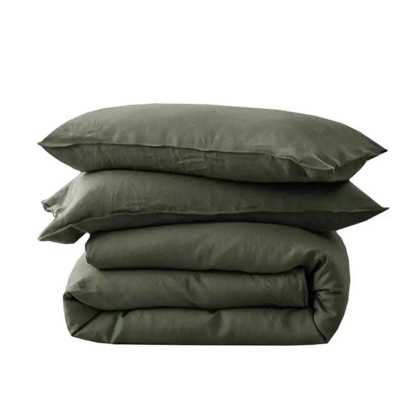 DecorBites™ Silky Cooling Duvet Cover Set, 3pcs Full/Queen/King