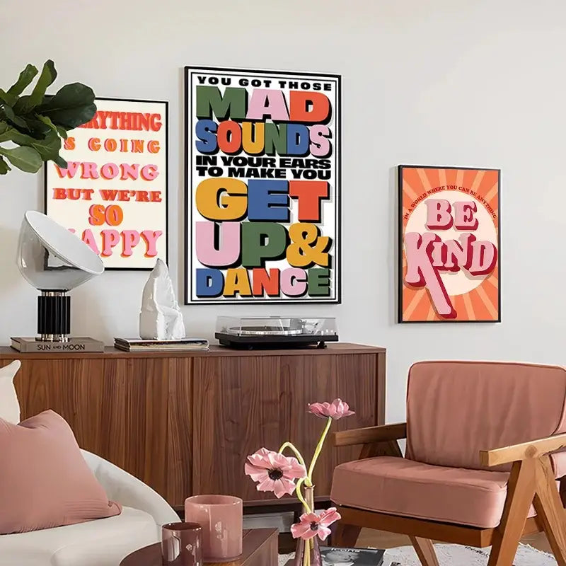 DecorBites™ Singer Harris Styles Lyrics Art Poster