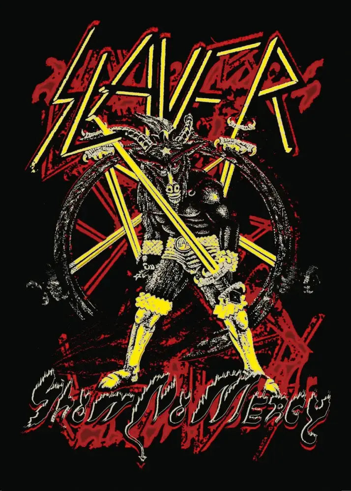 DecorBites™ Slayer Heavy Metal Band Album Poster Canvas Art