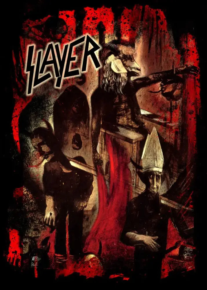DecorBites™ Slayer Heavy Metal Band Album Poster Canvas Art