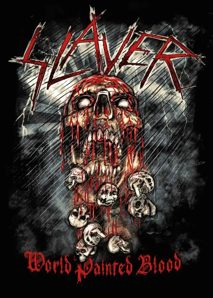 DecorBites™ Slayer Heavy Metal Band Album Poster Canvas Art