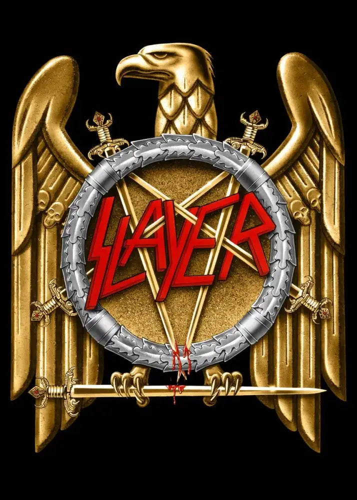 DecorBites™ Slayer Heavy Metal Band Album Poster Canvas Art