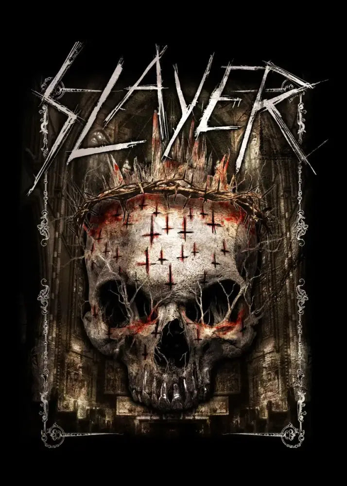 DecorBites™ Slayer Heavy Metal Band Album Poster Canvas Art