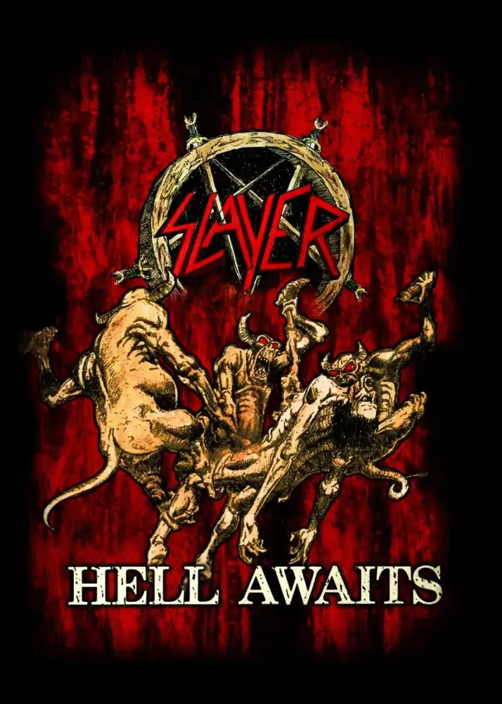 DecorBites™ Slayer Heavy Metal Band Album Poster Canvas Art