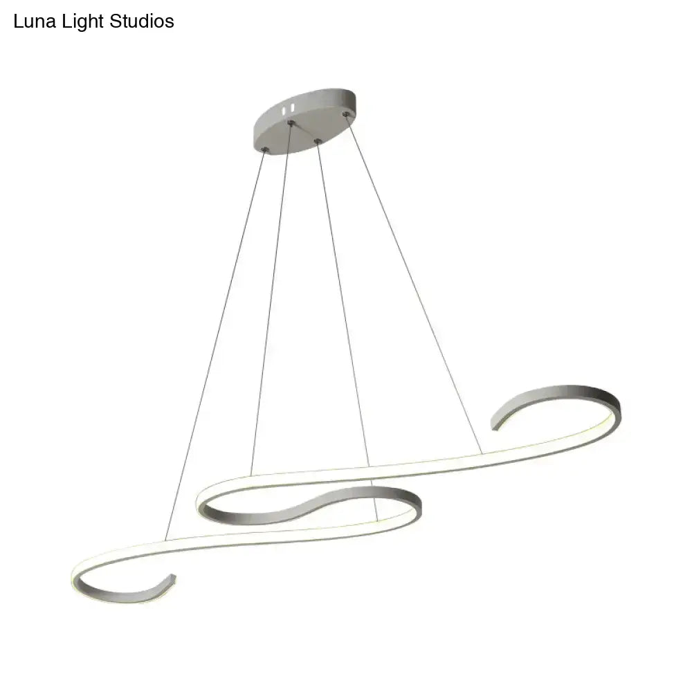 DecorBites™ Sleek LED Island Pendant Light Fixture for Restaurants - Simplicity Metal Design