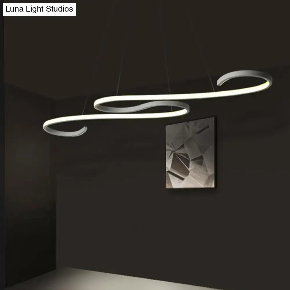 DecorBites™ Sleek LED Island Pendant Light Fixture for Restaurants - Simplicity Metal Design
