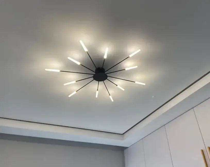 DecorBites™ Sleek Nordic LED Chandelier for Modern Home