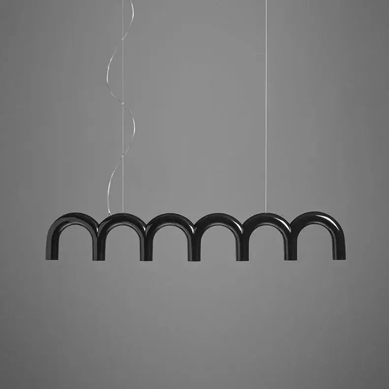 DecorBites™ Sleek U-Shaped Chandelier for Bedroom and Kitchen