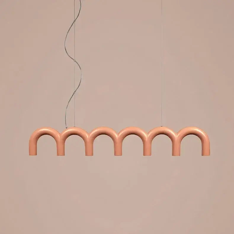 DecorBites™ Sleek U-Shaped Chandelier for Bedroom and Kitchen