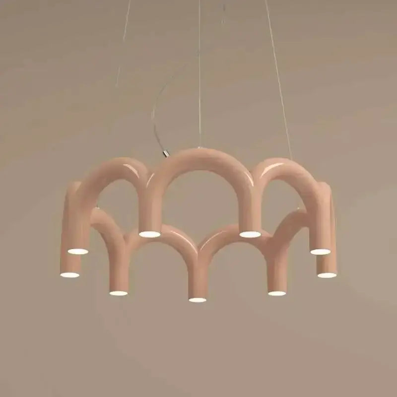 DecorBites™ Sleek U-Shaped Chandelier for Bedroom and Kitchen