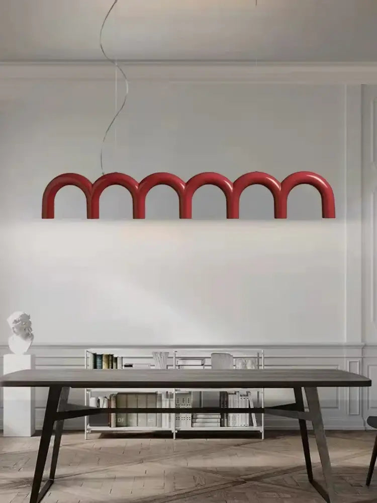DecorBites™ Sleek U-Shaped Chandelier for Bedroom and Kitchen