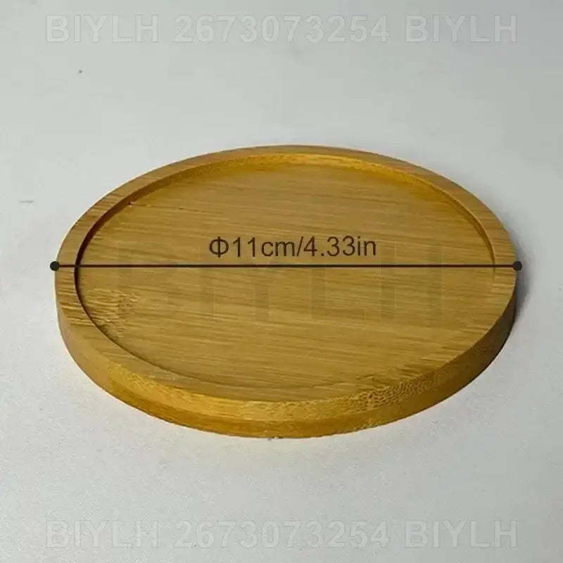 DecorBites™ Small Transparent Glass Vase for Home Decor