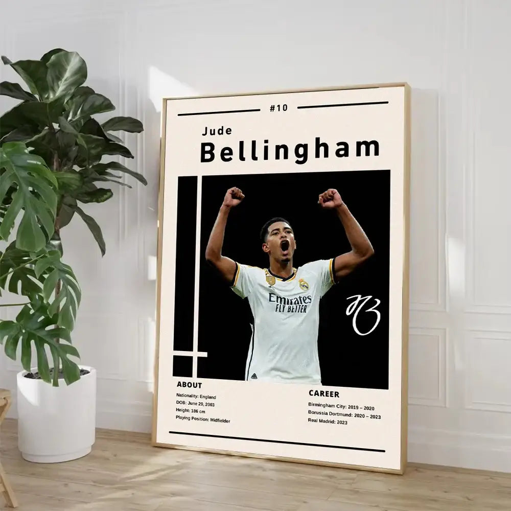 DecorBites™ Soccer Star Ronaldo Canvas Wall Art