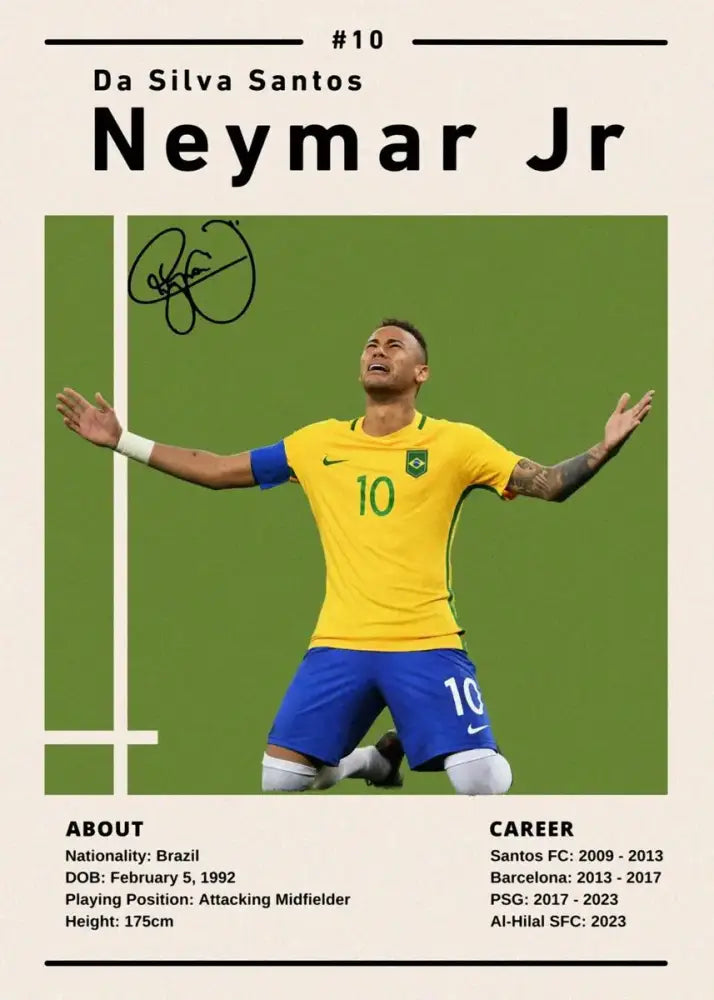 DecorBites™ Soccer Star Ronaldo Canvas Wall Art