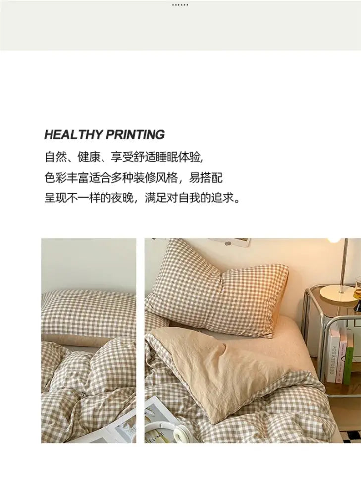 DecorBites™ Soft Japanese Style Duvet Cover Set