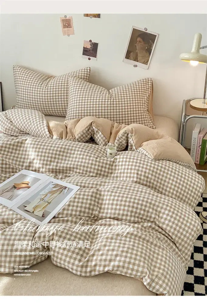 DecorBites™ Soft Japanese Style Duvet Cover Set