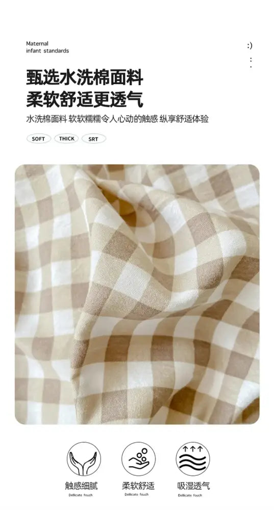 DecorBites™ Soft Japanese Style Duvet Cover Set