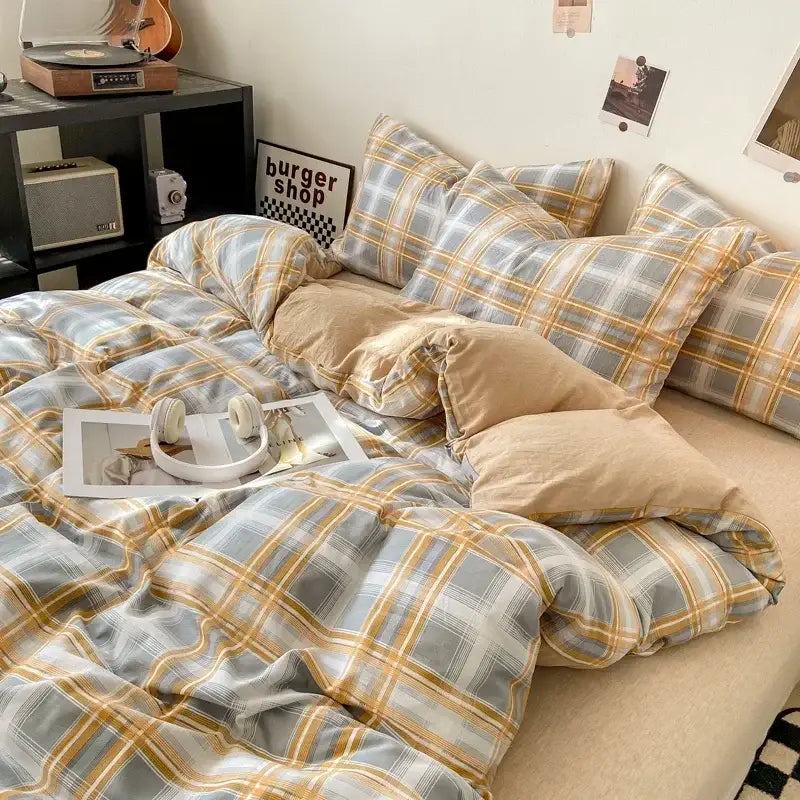 DecorBites™ Soft Japanese Style Duvet Cover Set