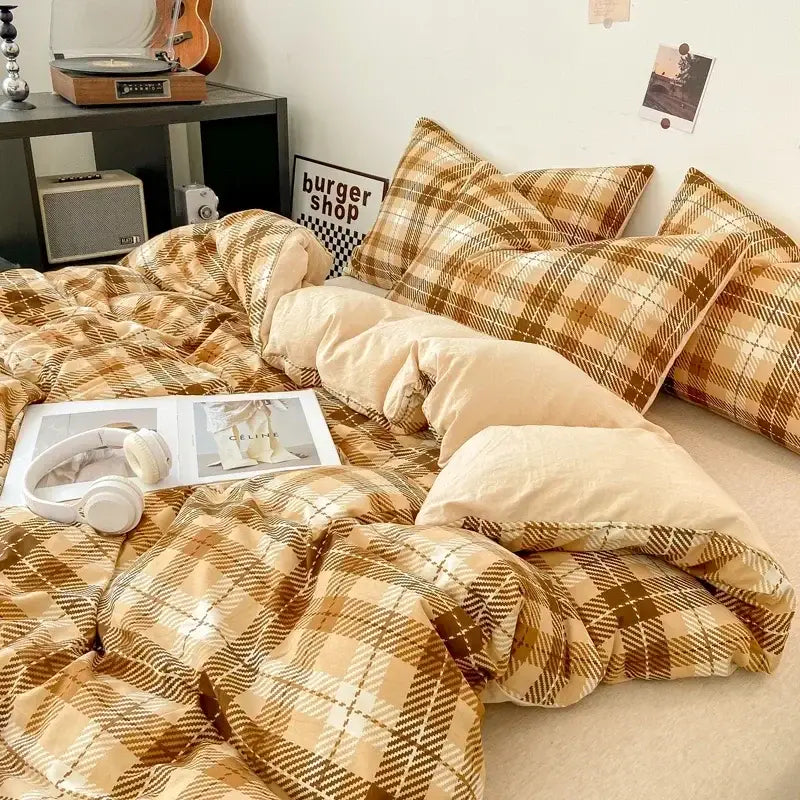 DecorBites™ Soft Japanese Style Duvet Cover Set