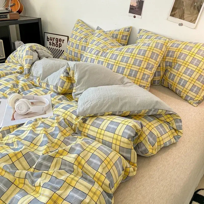 DecorBites™ Soft Japanese Style Duvet Cover Set