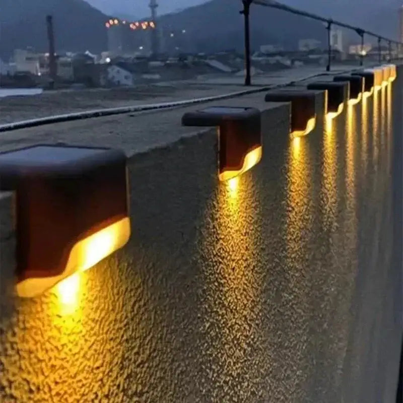 DecorBites™ Solar LED Outdoor Stair Lights Set