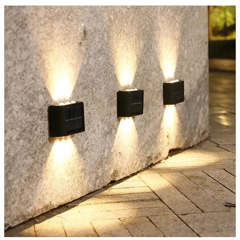 DecorBites™ Solar LED Outdoor Wall Light