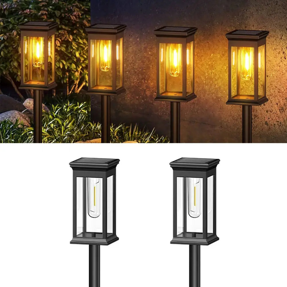 DecorBites™ Lot de lampes solaires, super lumineuses 12h