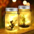 DecorBites™ Solar Mason Jar Fairy Lights for Garden Decoration