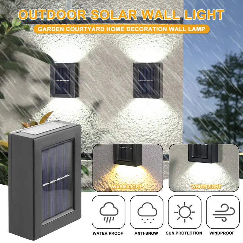 DecorBites™ Solar Outdoor LED Lights for Garden Decoration