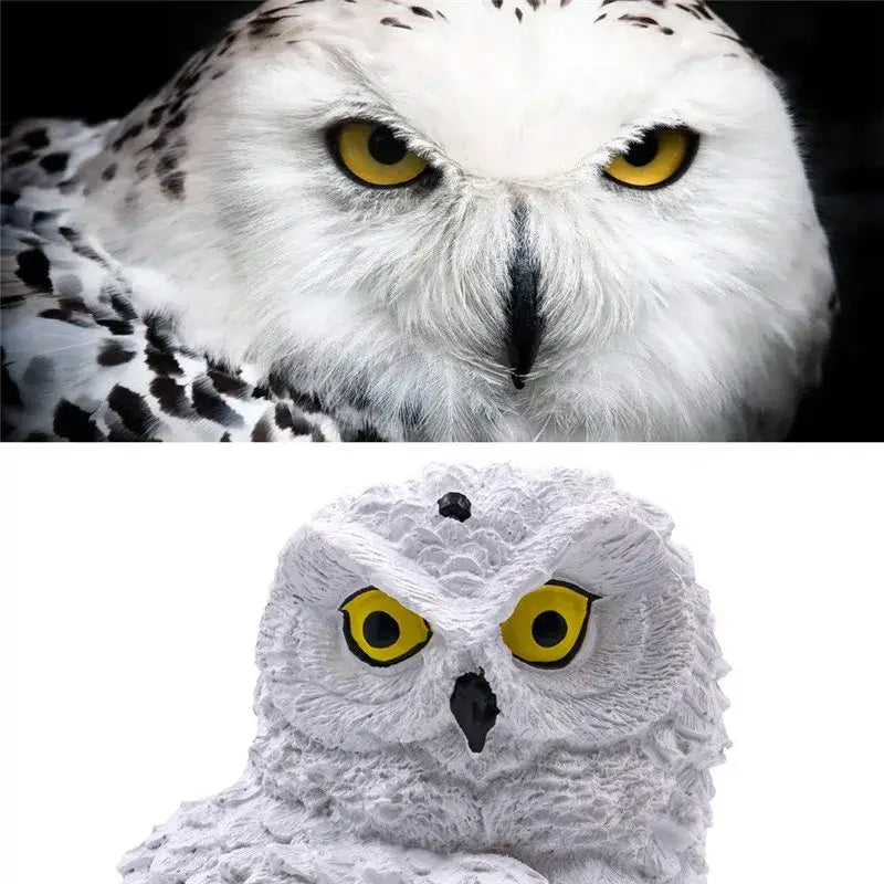 DecorBites™ Solar Owl Garden Light - Decorative, Waterproof LED
